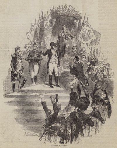 Napoléon à Boulogne - John Gilbert